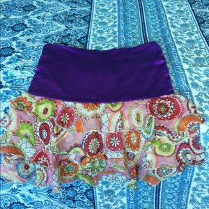 Frankie Morello silk skirt